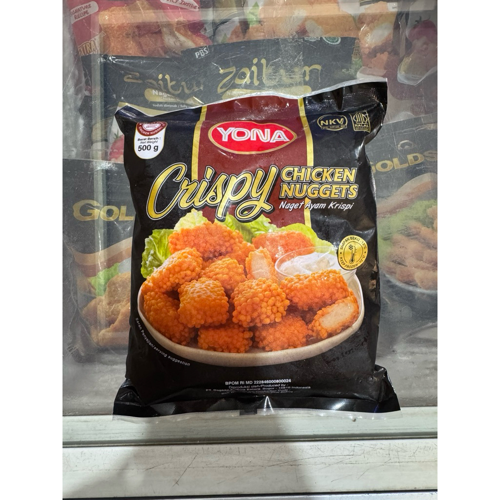 Yona Nugget Crispy Chicken nugget 500GR