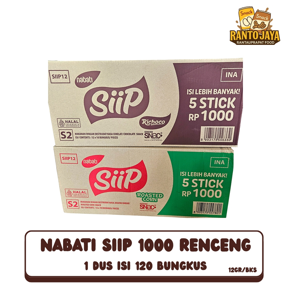 1 Dus Nabati Siip Renceng 1000