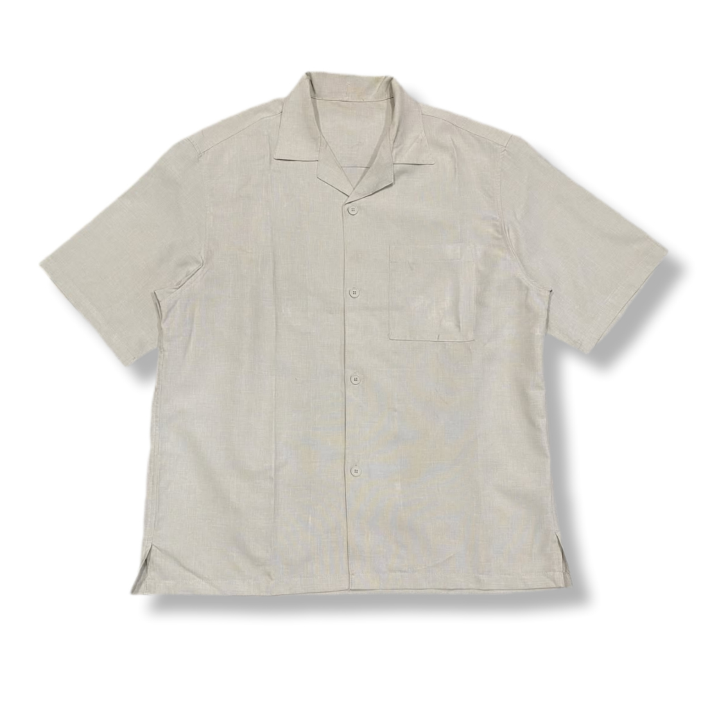 GU UNIQLO OPEN COLLAR SHIRT | KEMEJA | SKL