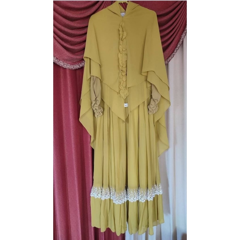 Preloved Syari Gamis One Set