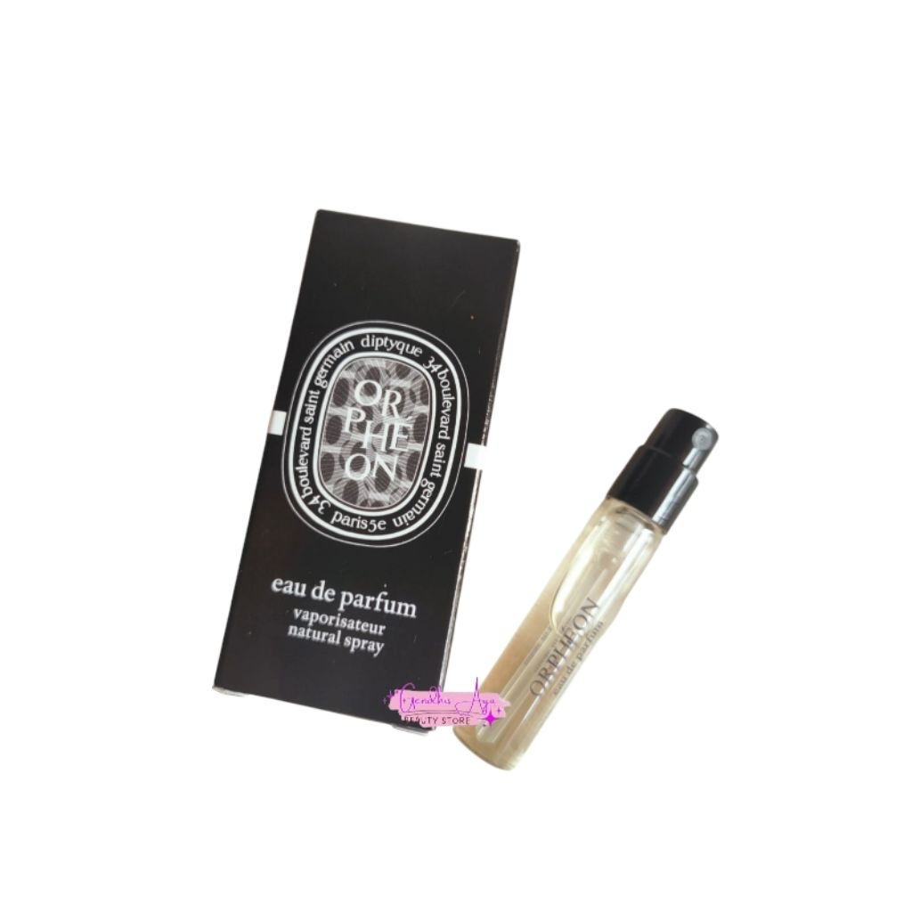 DIPTYQUE ORPHEON TRIAL SIZE 7.5ML/ORPHEON VIAL 2ML PARFUM HAECHAN NCT