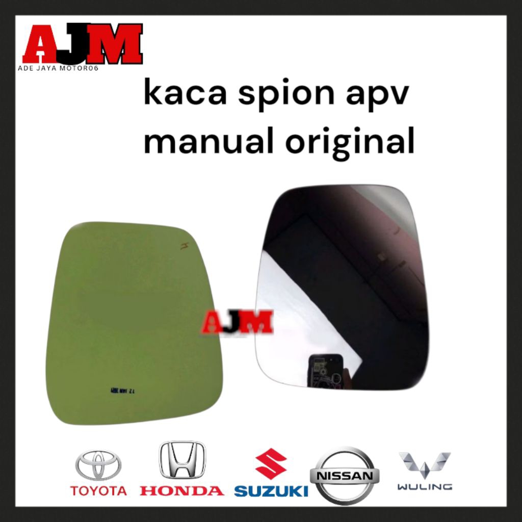 kaca spion apv manual original