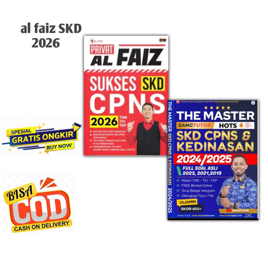 Buku Cpns 2026 Alfaiz SKD CPNS & Kedinasan Cpns Sang Tutor SKD cpns Dan kedinasan 2026
