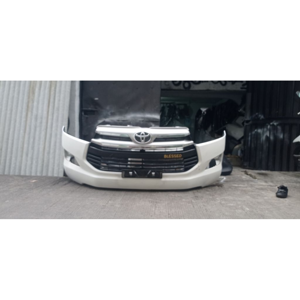 bumper bemper set depan toyota innova reborn 2016 2017 2018 original