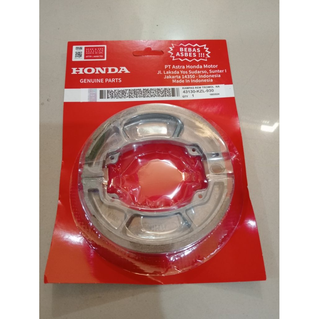Kampas rem belakang Vario 110 universal