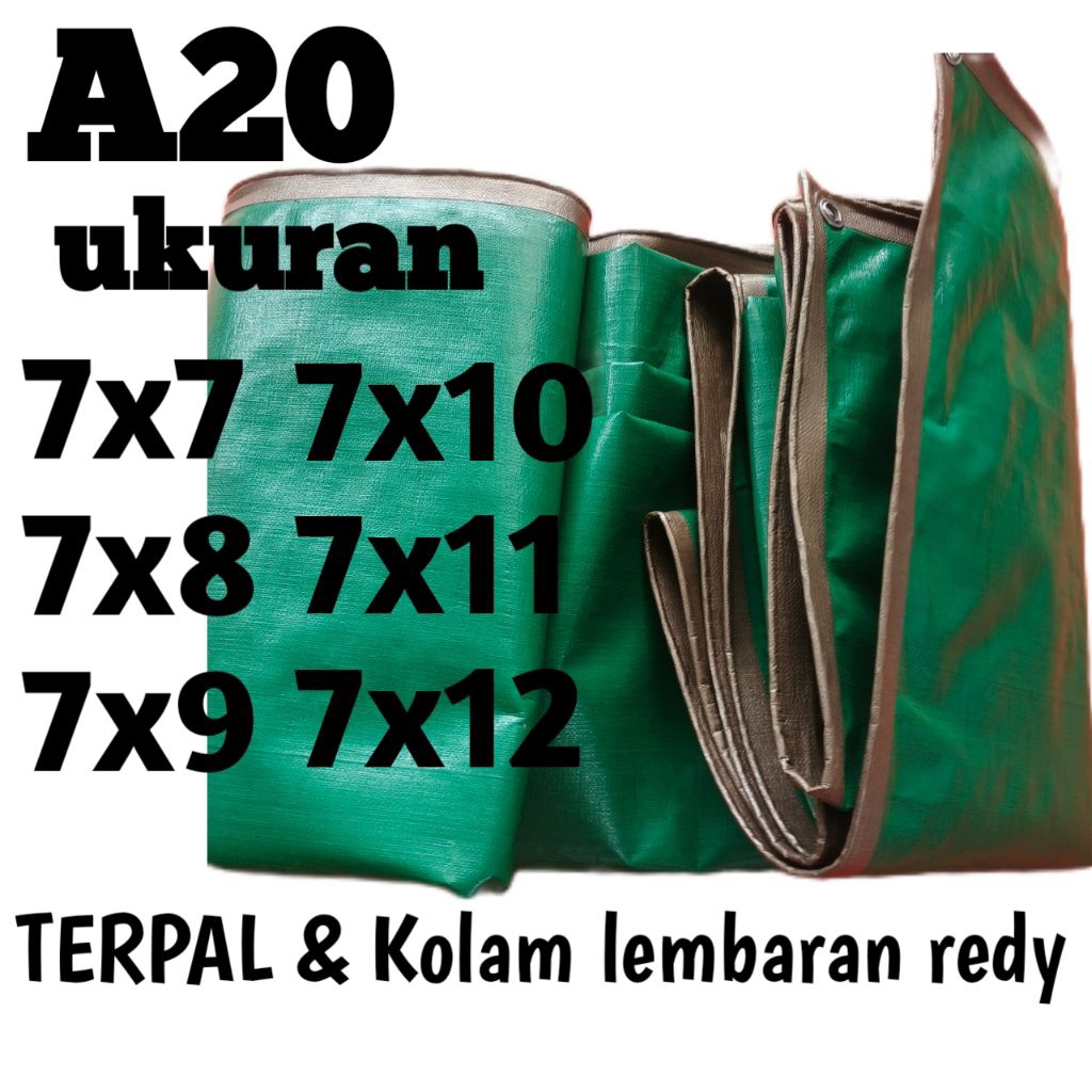 terpal lembaran A20 uv