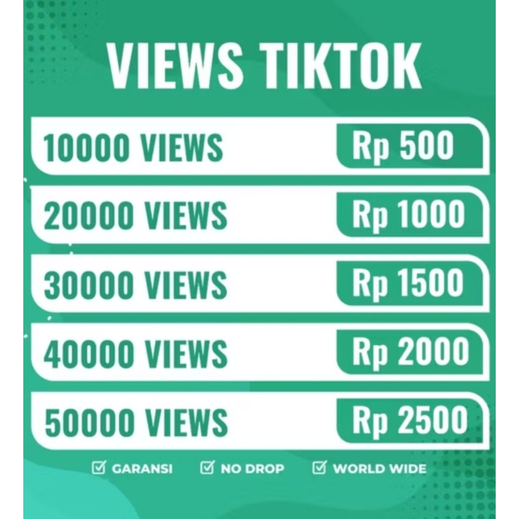 views tiktok