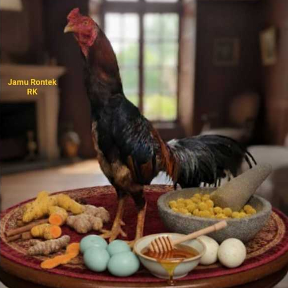 (PAKET HEMAT) 70 Butir Jamu RK AYAM RONTEK LAGA LEBIH AGRESIF NAFAS AYAM LEBIH TERATUR DAN STABIL ST