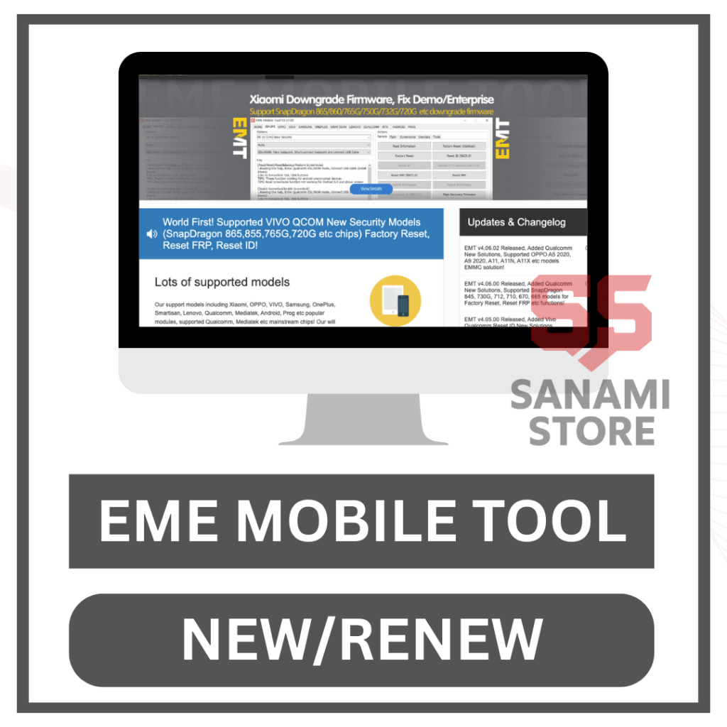 EMT TOOL | EME MOBILE TOOL ACTIVATION LICENSE