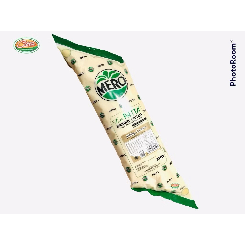 Mero Le Patta Milky Cream Susu 1kg Filling Isian Roti Kue
