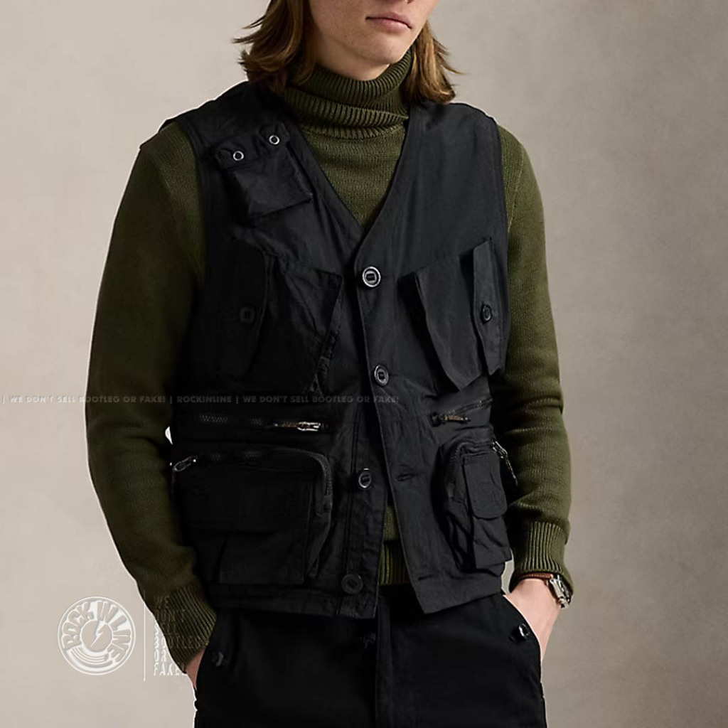 Polo Ralph Lauren Utility Vest - Black Original