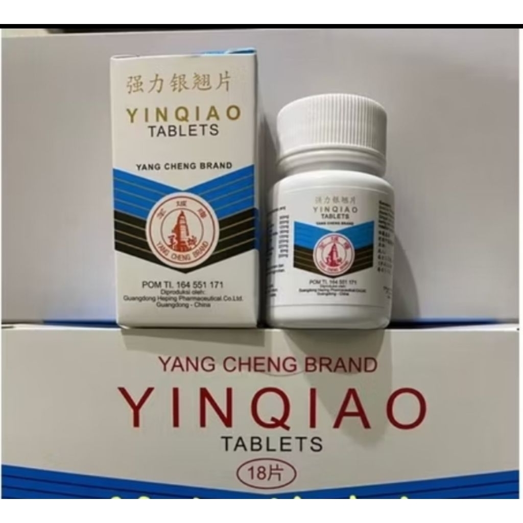 Yin Qiao Tablets / Qiang Li Yin Qiao Pian - Untuk Meredakan Demam / Sakit Tenggorokan