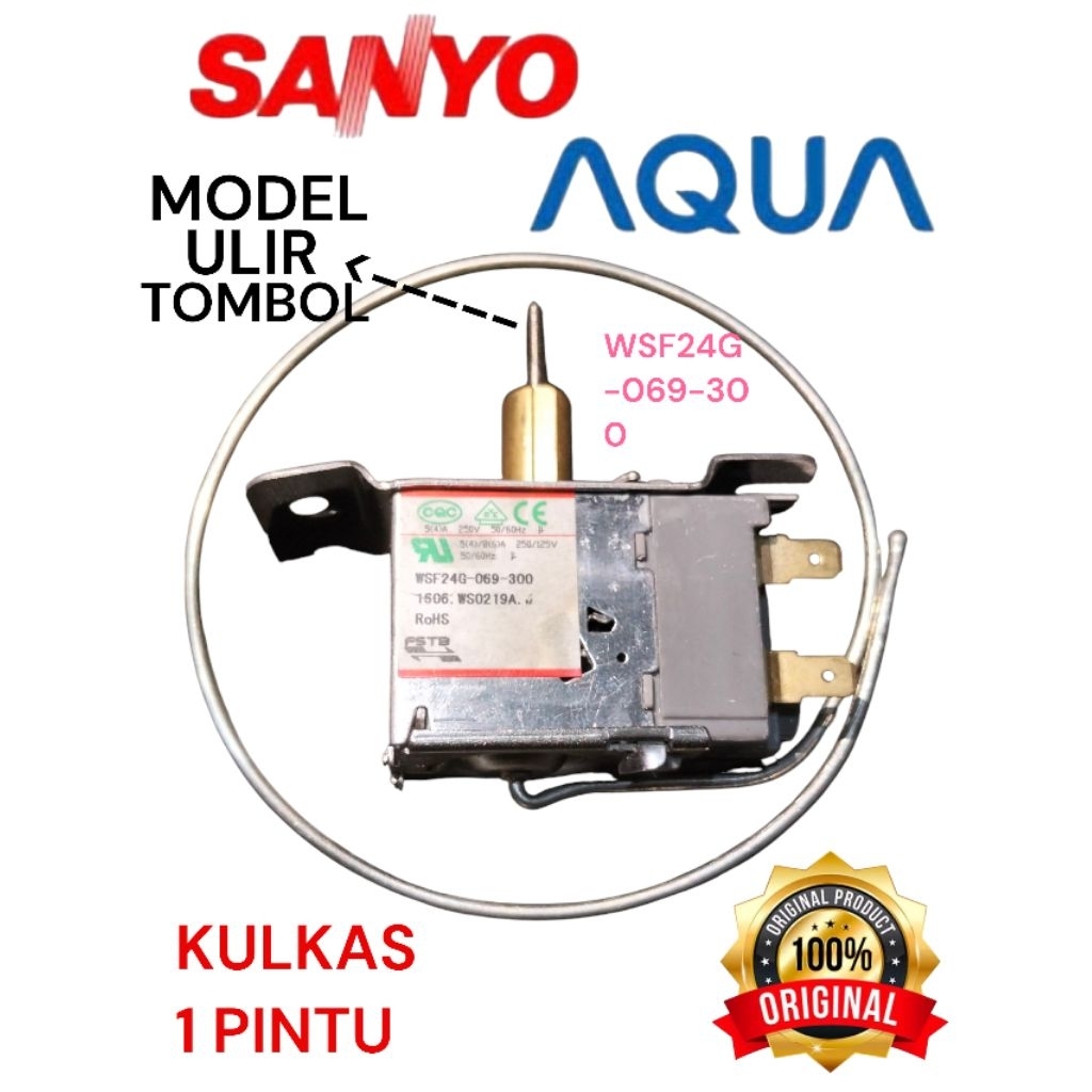 TERMOSTAT KULKAS 1 PINTU SANYO ORIGINAL