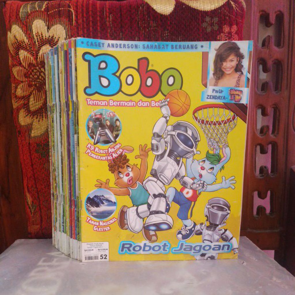 Majalah Bobo Original Tahun 2011 bekas boleh beli satuan pembelian minimal 3 Pcs