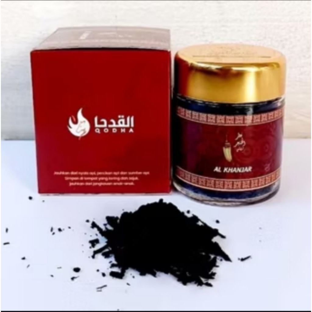 Al Khanjar Buhur Bukhur QODHA Four oud 50gram Dupa Buhur kayu aromaterapi Pengharum Ruangan