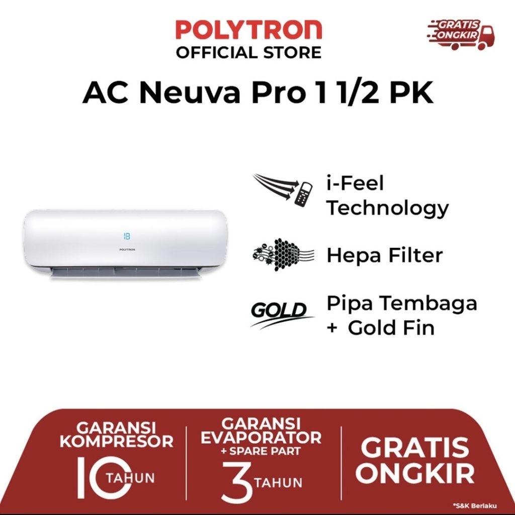 AC POLYTRON 1,5 PK NEUVA PRO PAC 12 VZ