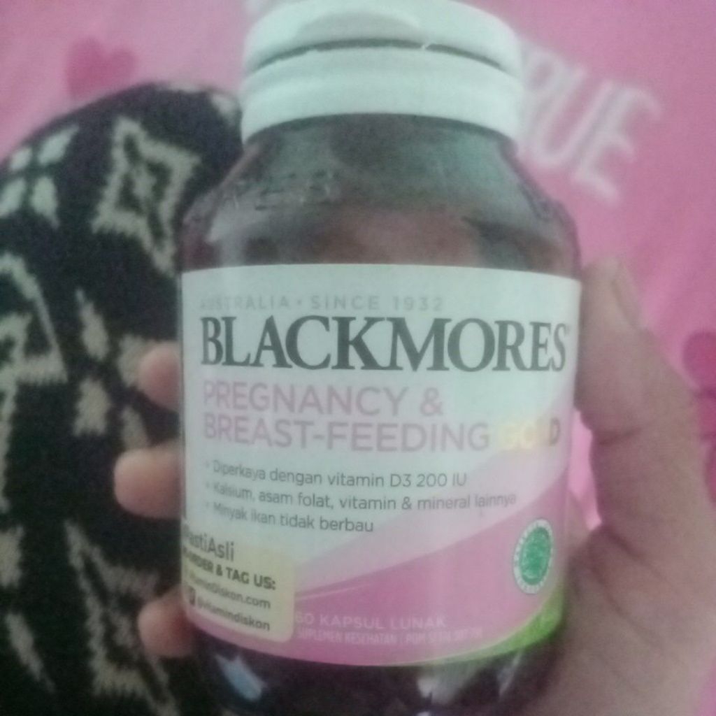 Blackmores pregnancy 60 kapsul  (preloved)