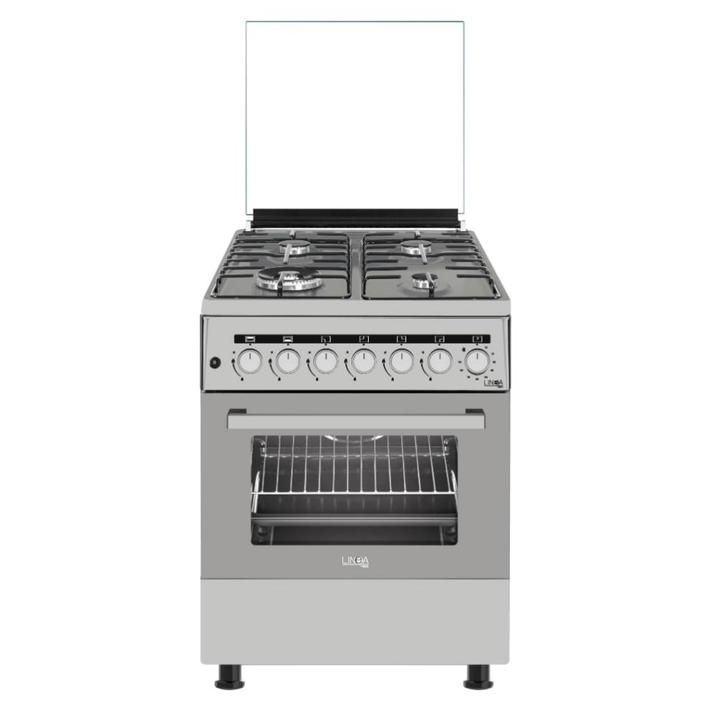 Freestanding Cooker TEKA Linea LFS584 / LFS 584 Silver - Kompor Gas Oven 4 Burner New