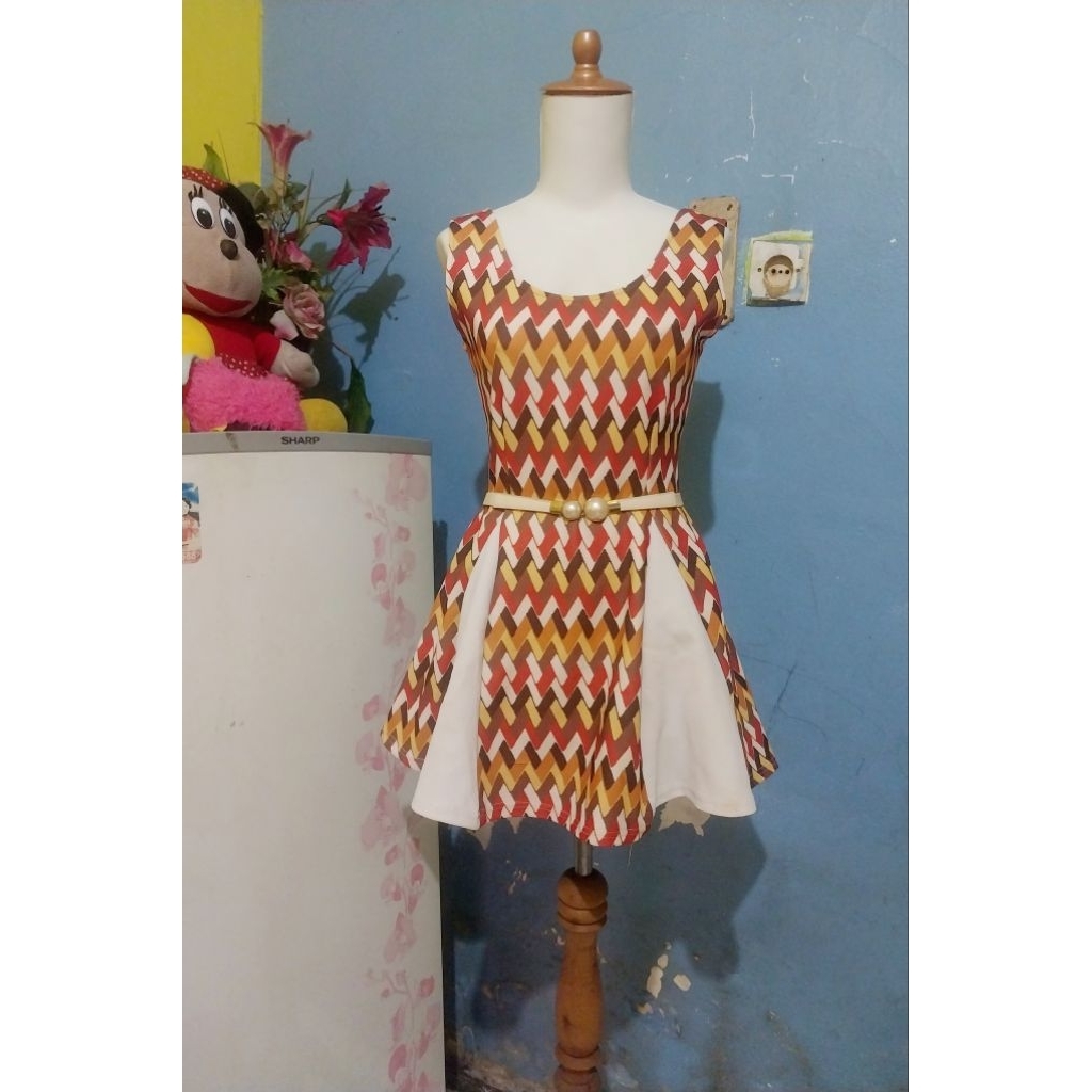 Dress singer/nyanyi/pesta preloved