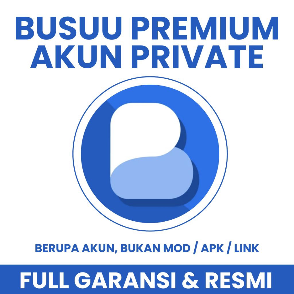 Busuu Premium 1 Bulan Private Bergaransi Resmi