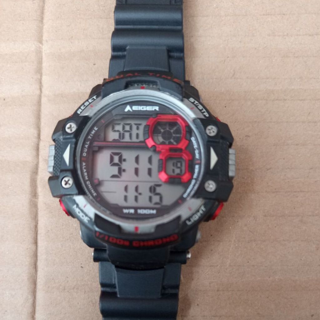 jam Eiger digital LS-98 original bekas