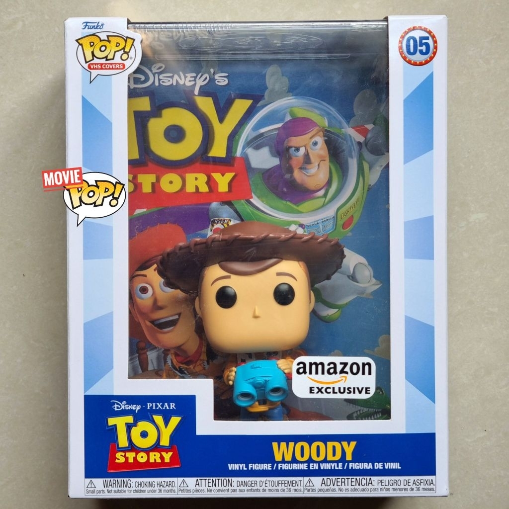 Funko POP VHS Cover Toy Story - Woody with Binoculars Exclusive