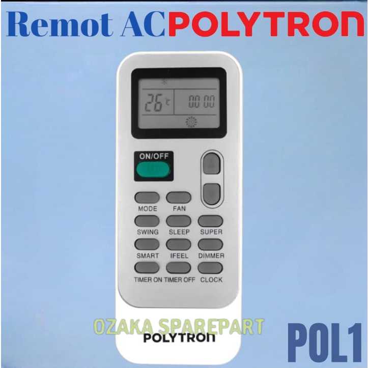 Remote Ac Polytron DG11J1-01 R-POL1