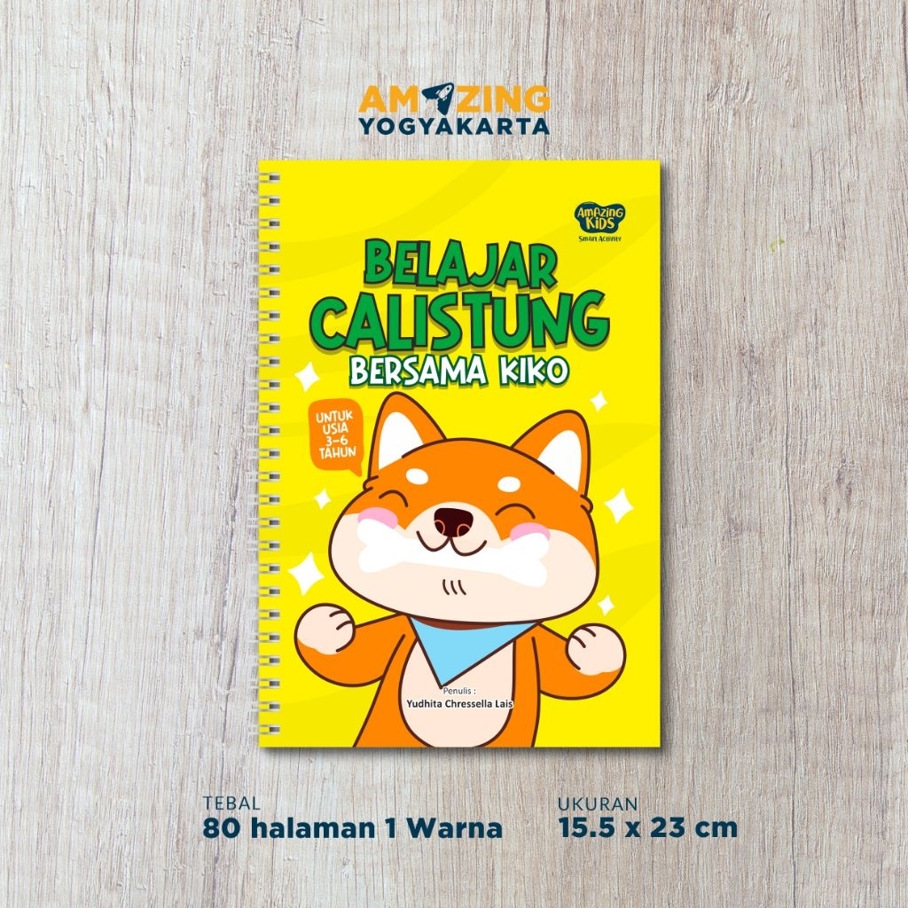 Buku Belajar Calistung Bersama Kiko - Buku Calistung