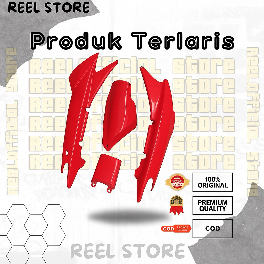 Cover Body Bodi Belakang Honda Supra X Lama & Supra Fit Lama Original Aftermarket