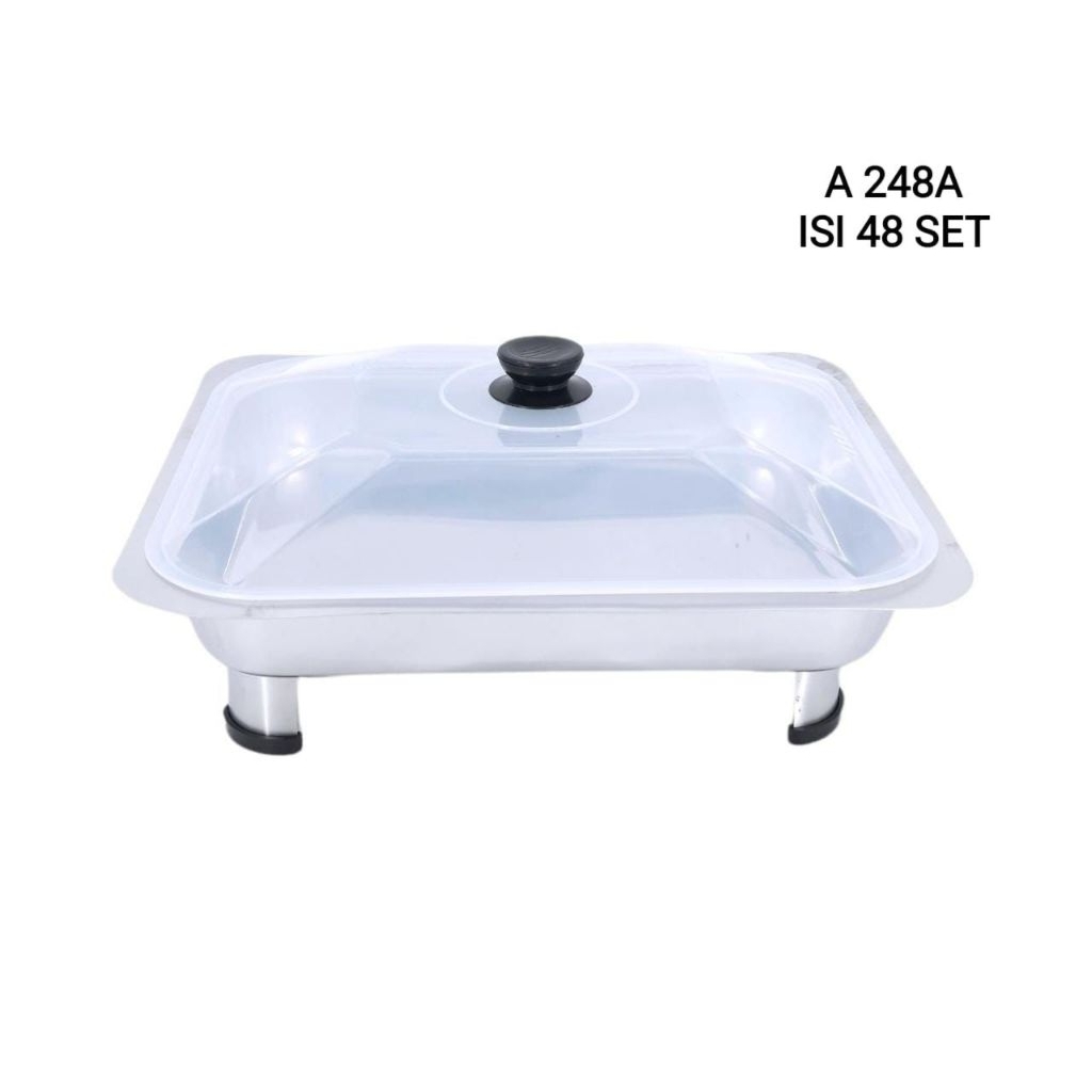 Prasmanan Wadah Saji Tutup Plastik Sinda