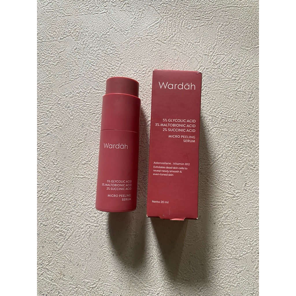 Peeling serum wardah