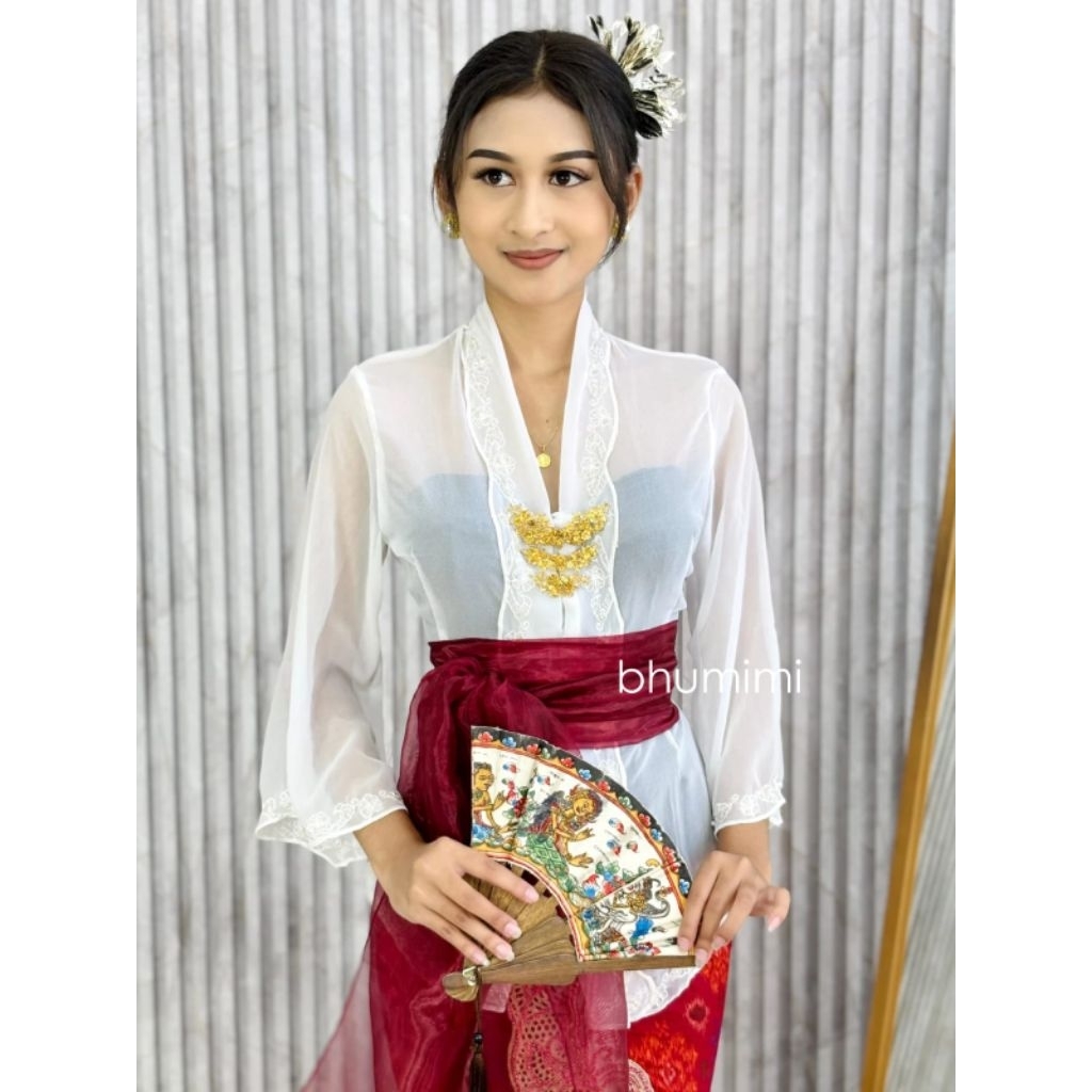 KEBAYA MAHESWARI PAYET/KEBAYA PAYET/KEBAYA MAHESWARI/KEBAYA PUTIH/KEBAYA