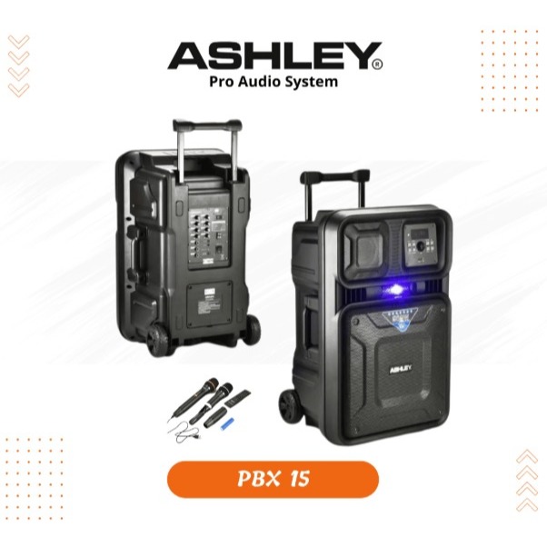 speaker portable ashley pbx15  15 inch bluetooth