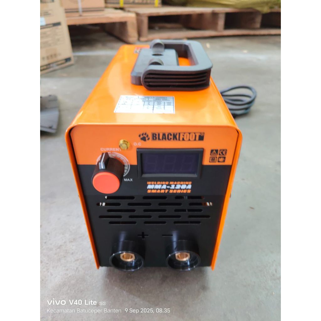 Mesin Las 450 Watt blackfoot 128a / Trafo Las Listrik / Inverter Las IZUMI MO 120