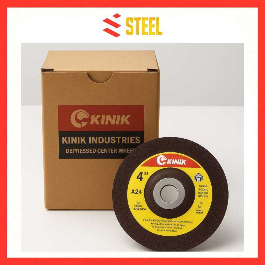 batu gerinda poles besi mata slep kinik 6ml 4inch isi (25pcs)