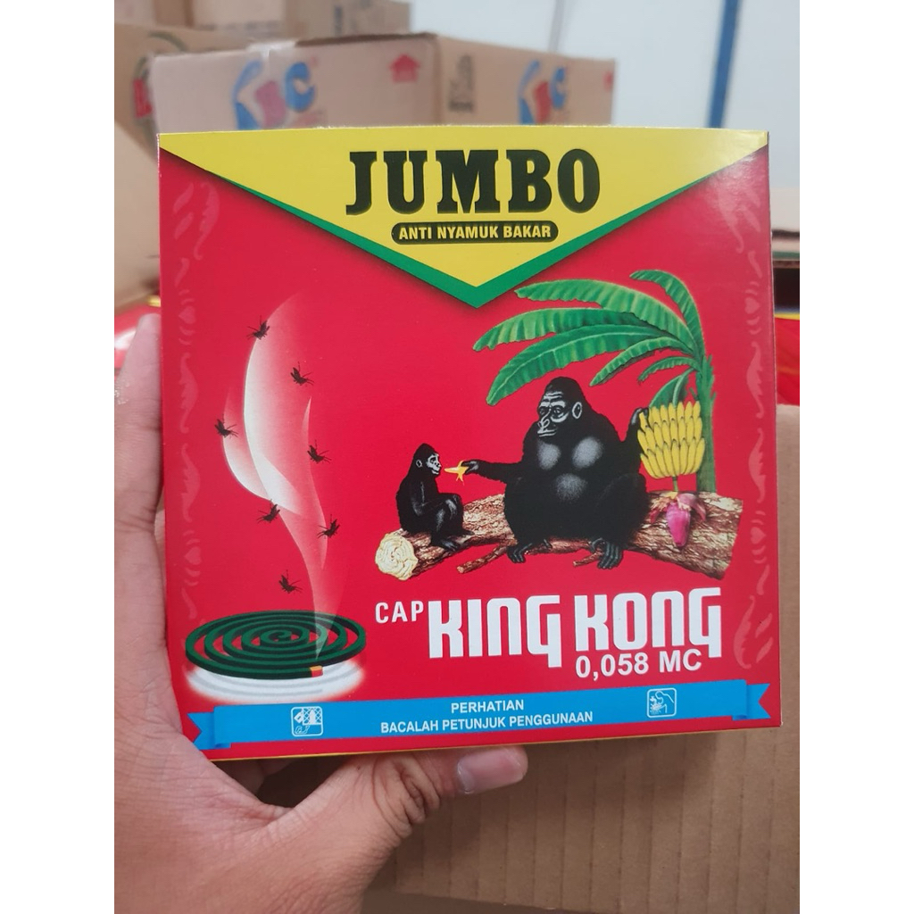JUMBO Obat Anti Nyamuk Cap Kingkong GROSIR DUS Isi 60