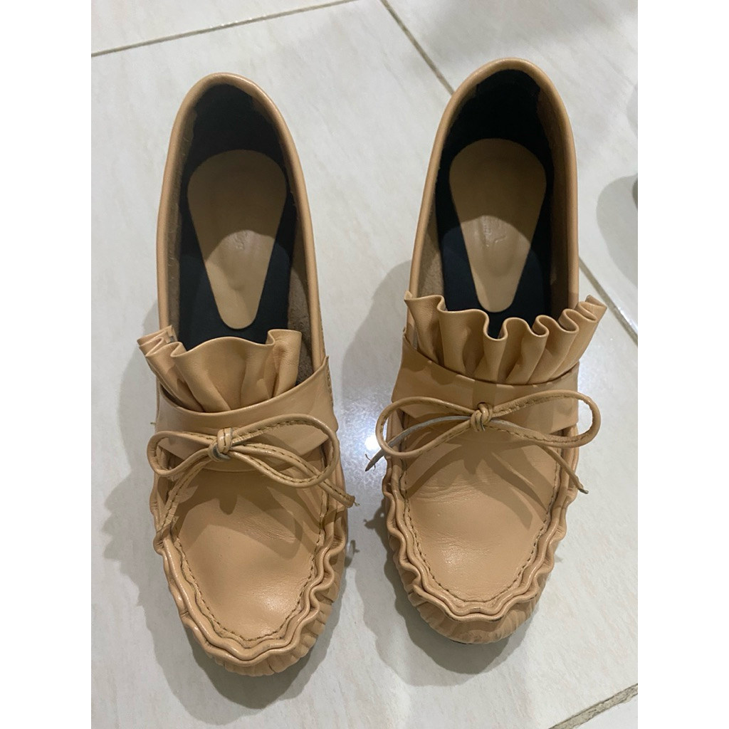 sepatu kulit asli Serlium preloved vgc