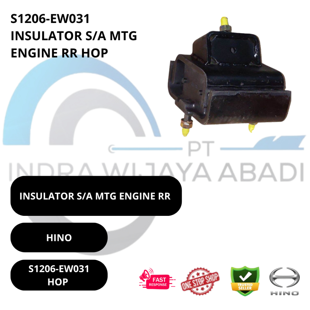 S1206-EW031 INSULATOR S/A MTG ENGINE RR HOP