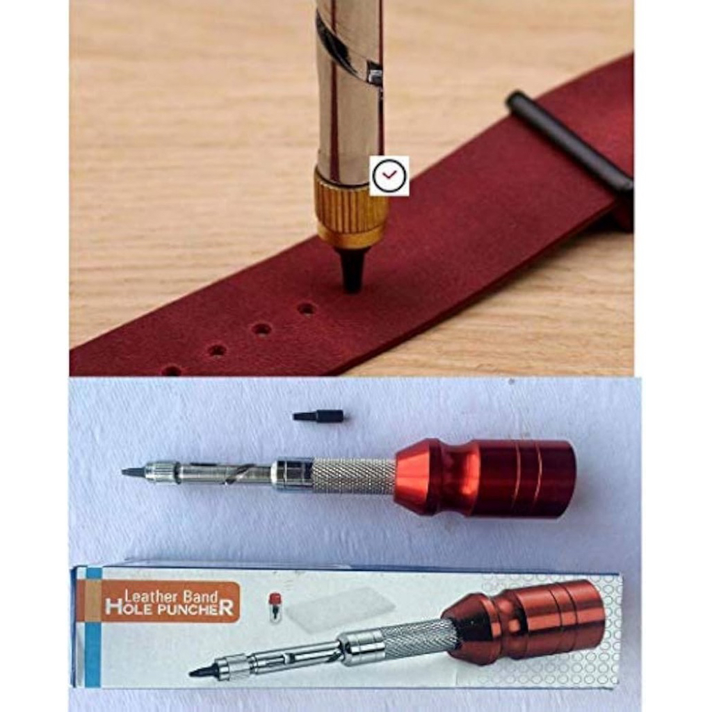 pelubang strap jam tangan  hole punch tool for watch strap watchmaker tool
