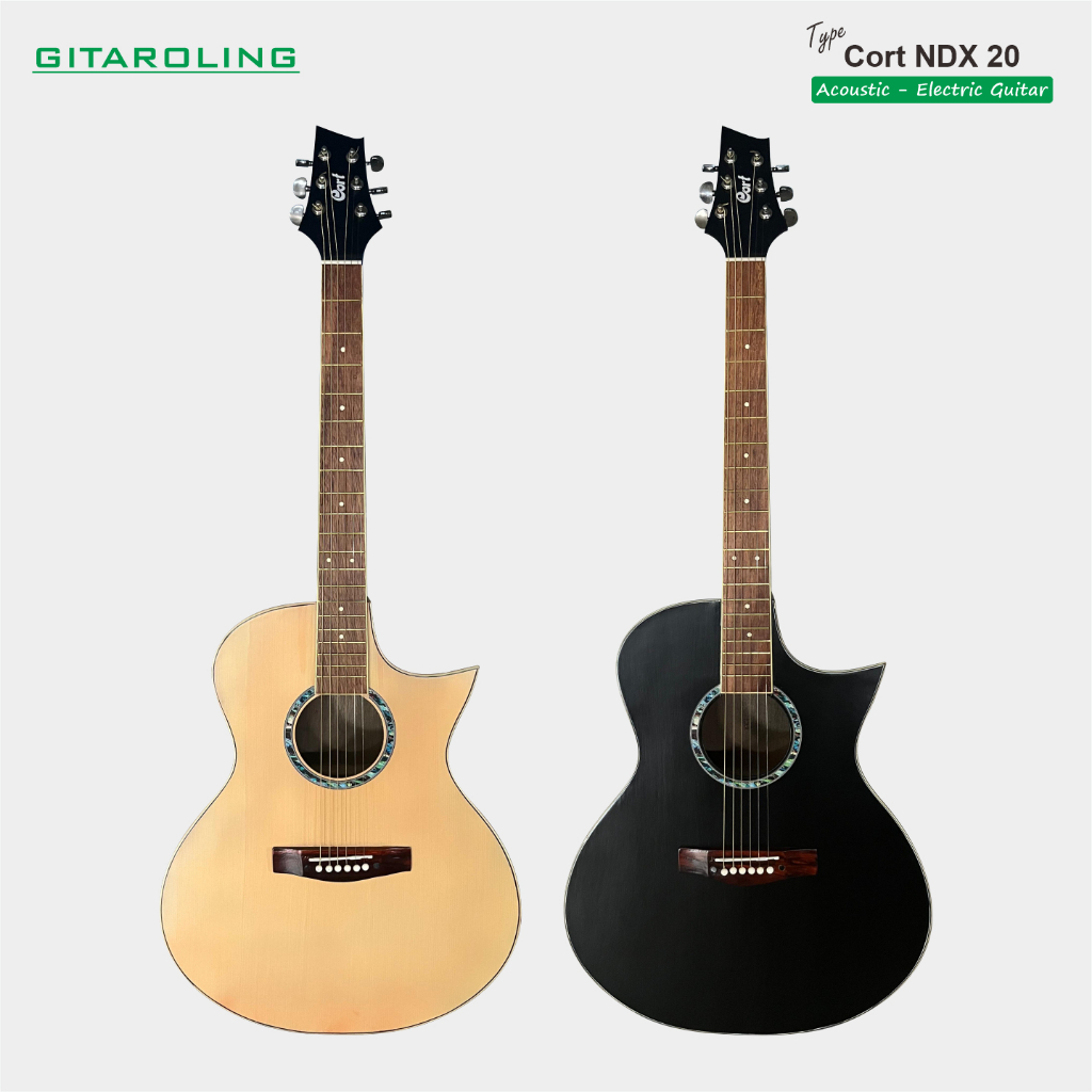 Cort Gitar Akustik Tanam Besi NDX-20 Senar String Guitar