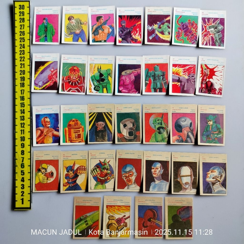 KWARTED KECIL MOTIF LUKIS , KWARTED JADUL, GAMBARAN JADUL, UMBUL JADUL, MAINAN JADUL, MAINAN NOSTALG