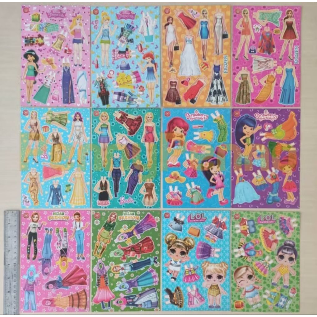 Mainan Bongkar Pasang Kertas