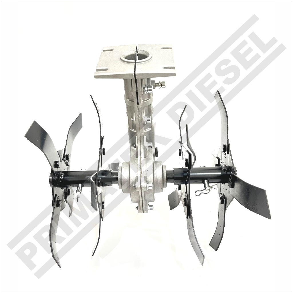 Mini Tiller Cultivatir TMT264C TMT 267C TASCO / Head Weeder Weeding Kepala Bajak AS Segi 4 7 Adaptor