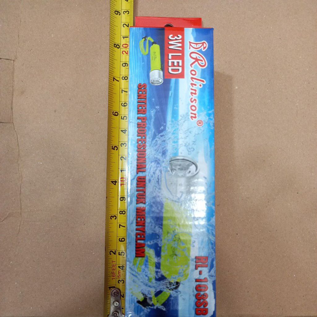 Senter Tahan Air untuk Selam Senter Rolinson RL-103SB