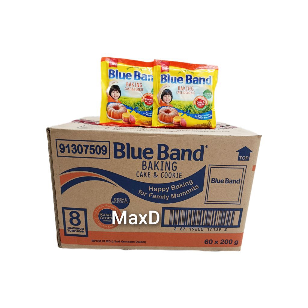 Blue Band Cake & Cookie 200 gr ×60 Pcs 1Dus