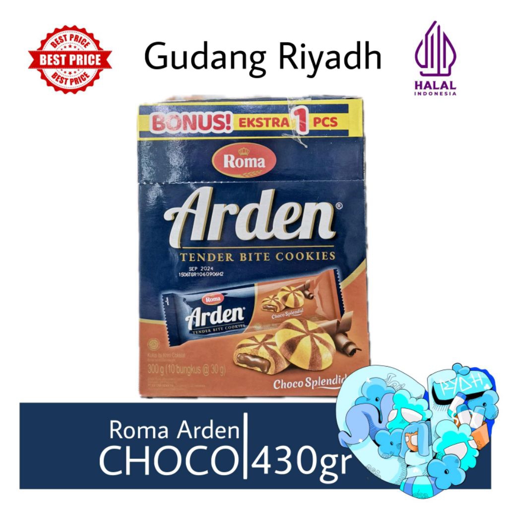 Roma Arden Tender Bite Cookies Box