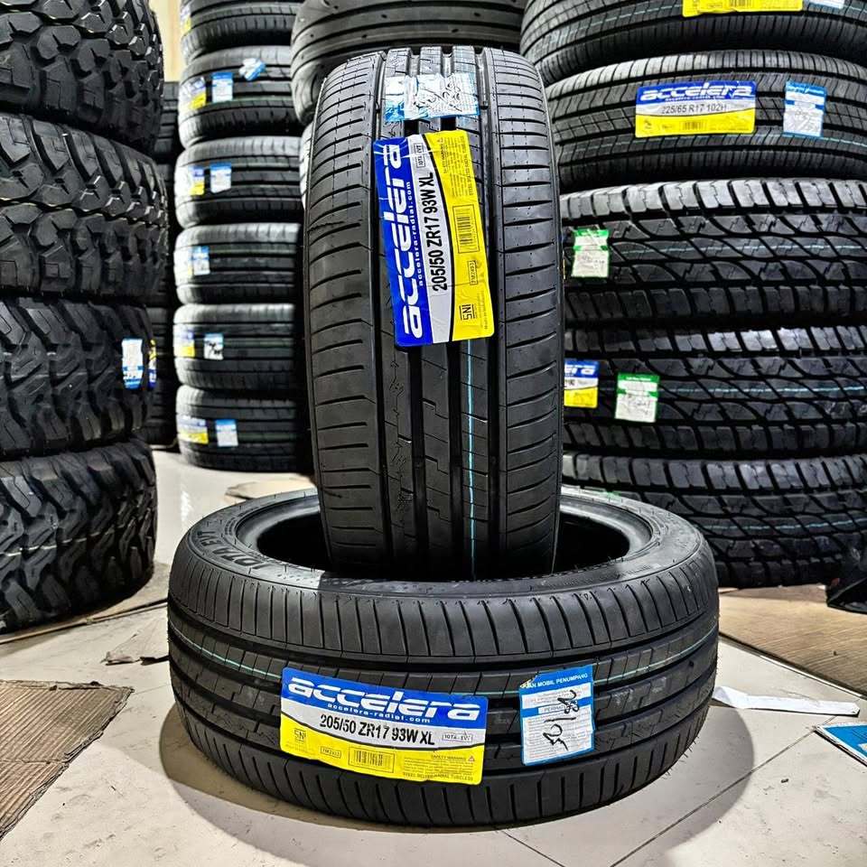 Ban Mobil Tubles Accelera Iota Evt 205/50 R17 Toko Ban Mobil Terdekat Gratis Pasang Di Toko