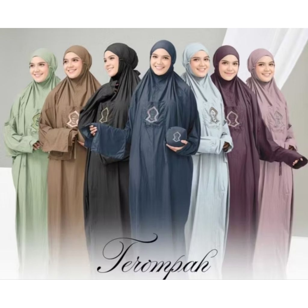 MUKENA TEROMPAH DEWASA TERUSAN TERMURAH