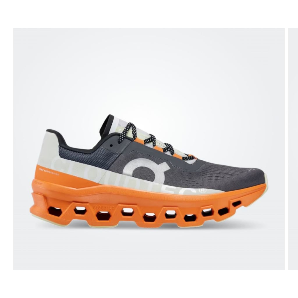 Sepatu Running OC CloudMonster Grey Orange