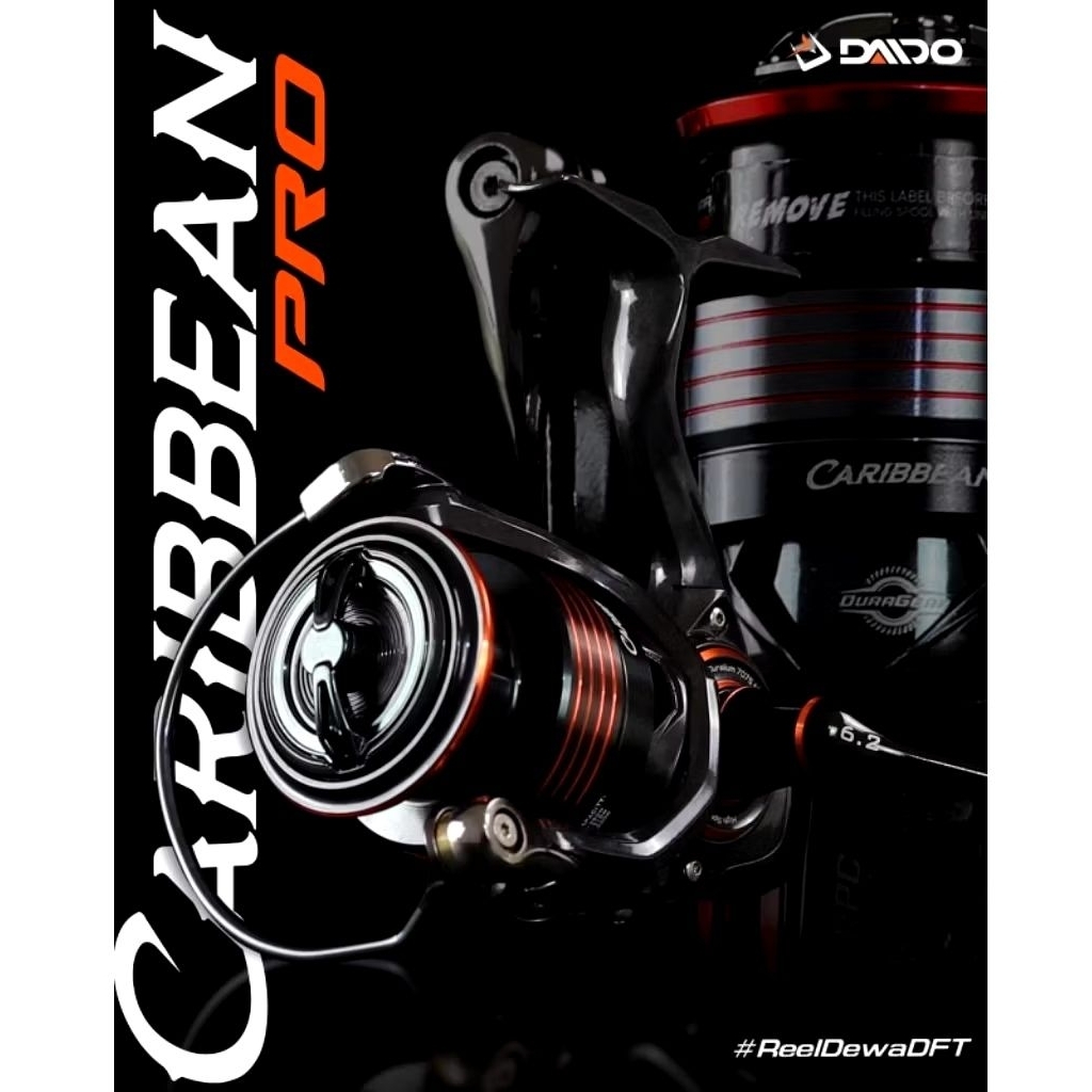 REEL SPINING DAIDO CARIBBEAN PRO 1000 & 2000 HSSW